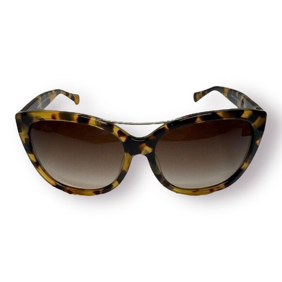 Coach HC8122 Oversized Tortoise Sunglasses Brown Gradient Lenses w/ Case 135mm - Picture 4 of 11